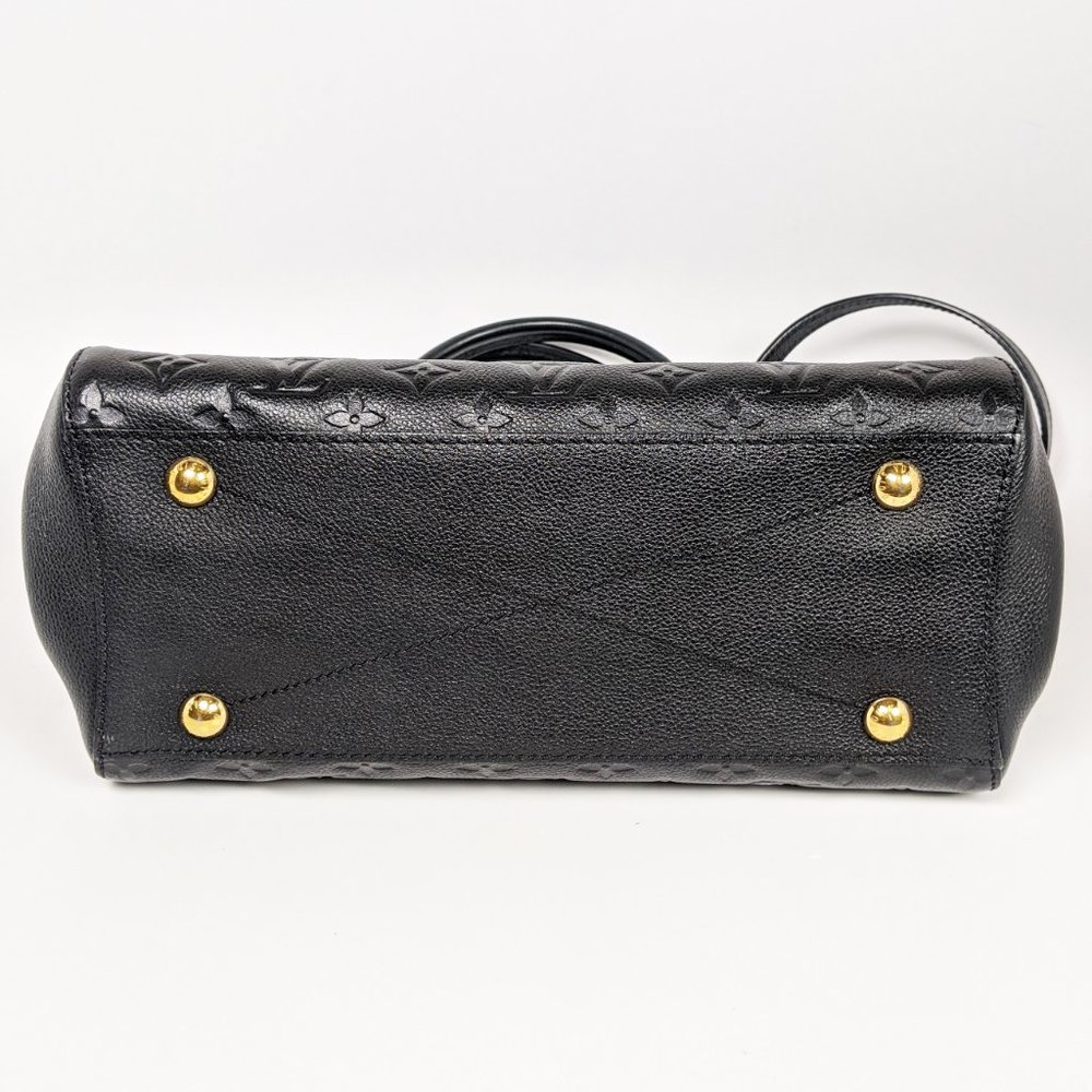 SOLD Louis Vuitton Empreinte Montaigne MM Black - Picture 3 of 9